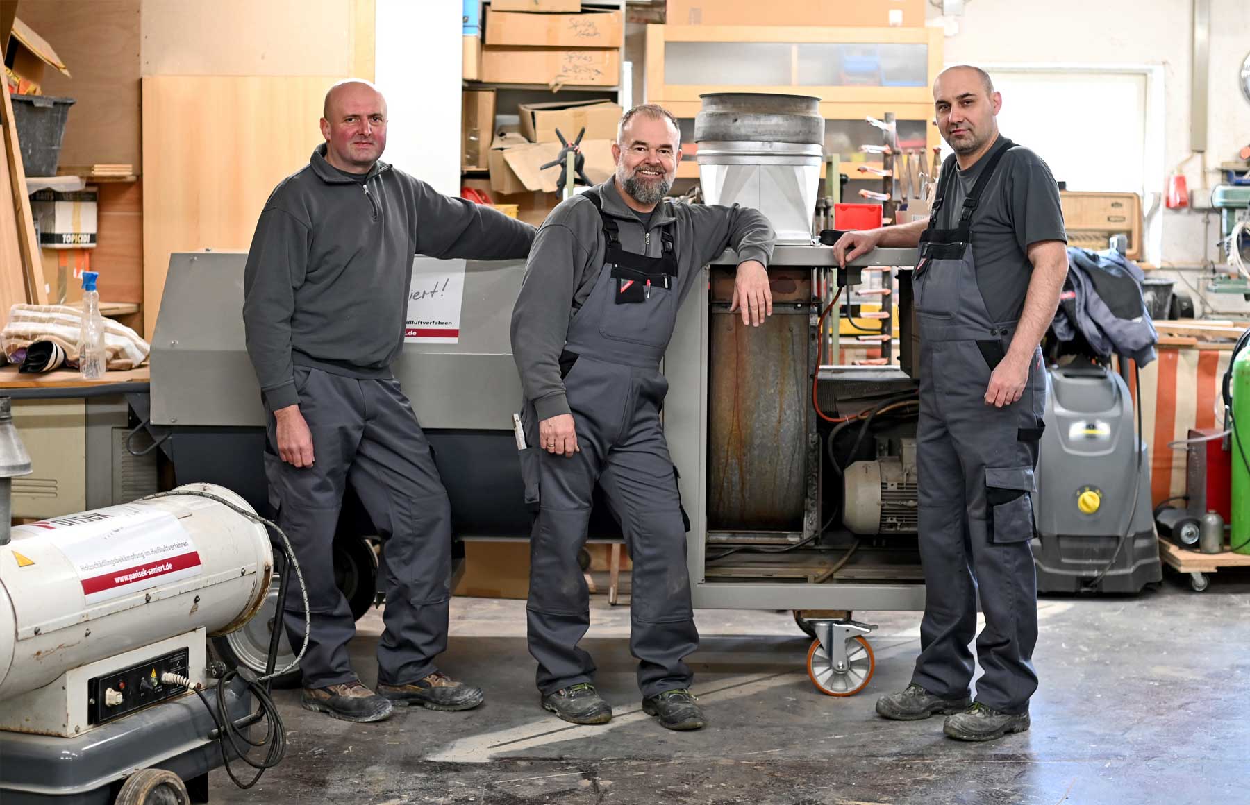 Parisek saniert - Team